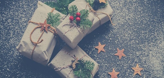 a pile of gifts